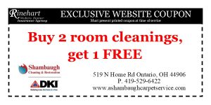 Shambaugh Cleaning & Restoration Coupon